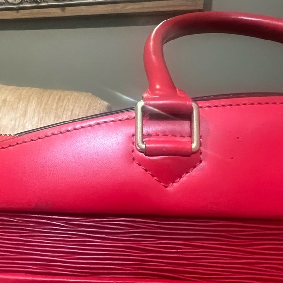 LOUIS VUITTON | Riviera epi leather | Red Bag | update: zipper fixed! - Picture 16 of 16